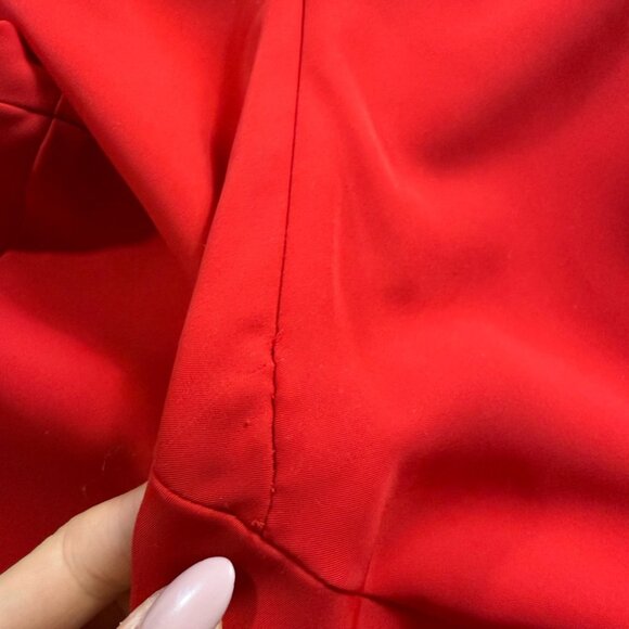 Love Moschino Elegant Red Sleeveless Midi Dress - Picture 12 of 14